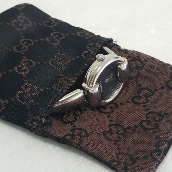 Authentic Vintage GUCCI Ladirs Wrist Watch 1400L - Picture 12 of 12